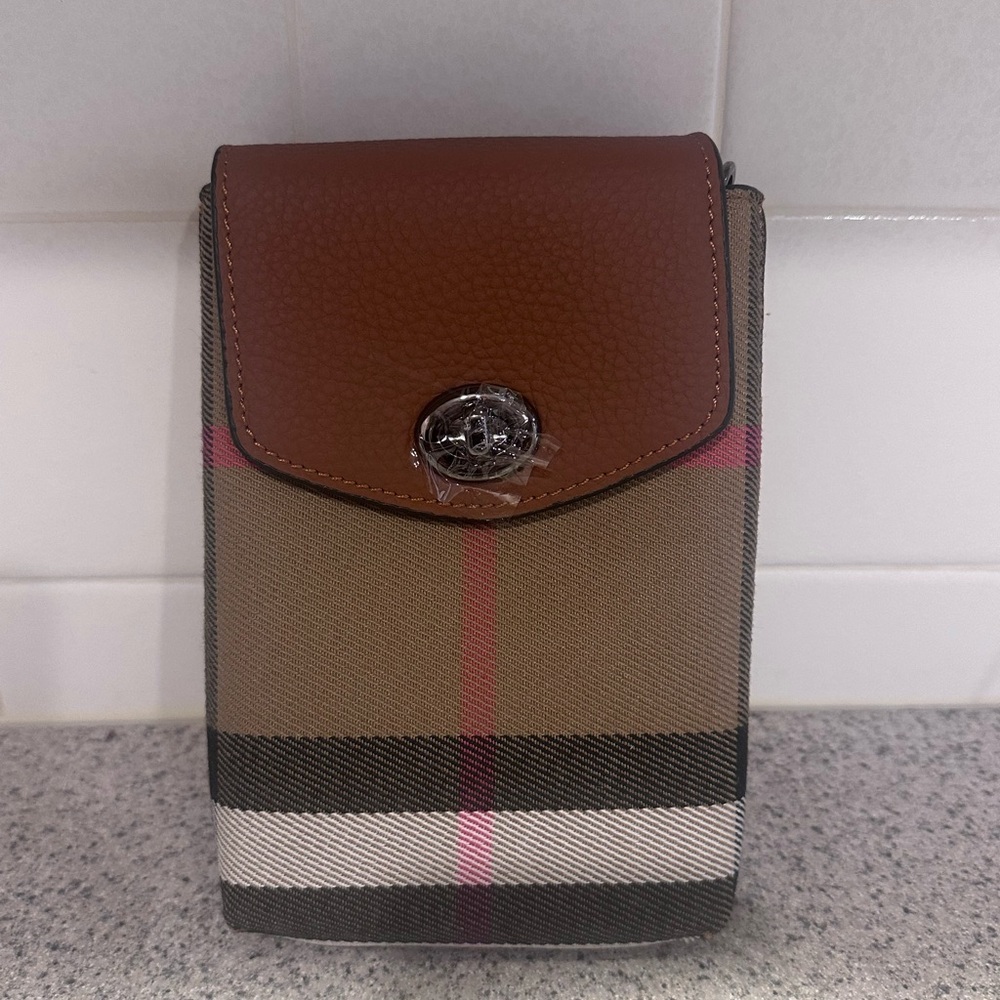 Plaid Crossbody Bag